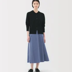 Women's Easy-Dry Broadcloth Flared Skirt