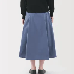 Women's Easy-Dry Broadcloth Flared Skirt