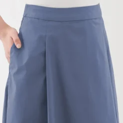 Women's Easy-Dry Broadcloth Flared Skirt