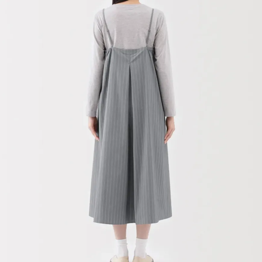 Women's Easy-Dry Broadcloth Striped Camisole Dress