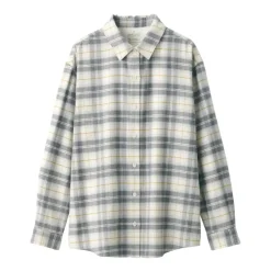 Women's Flannel Regular Collar Long Sleeve Patterned Shirt