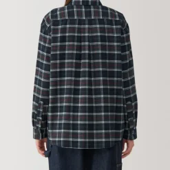 Women's Flannel Regular Collar Long Sleeve Patterned Shirt