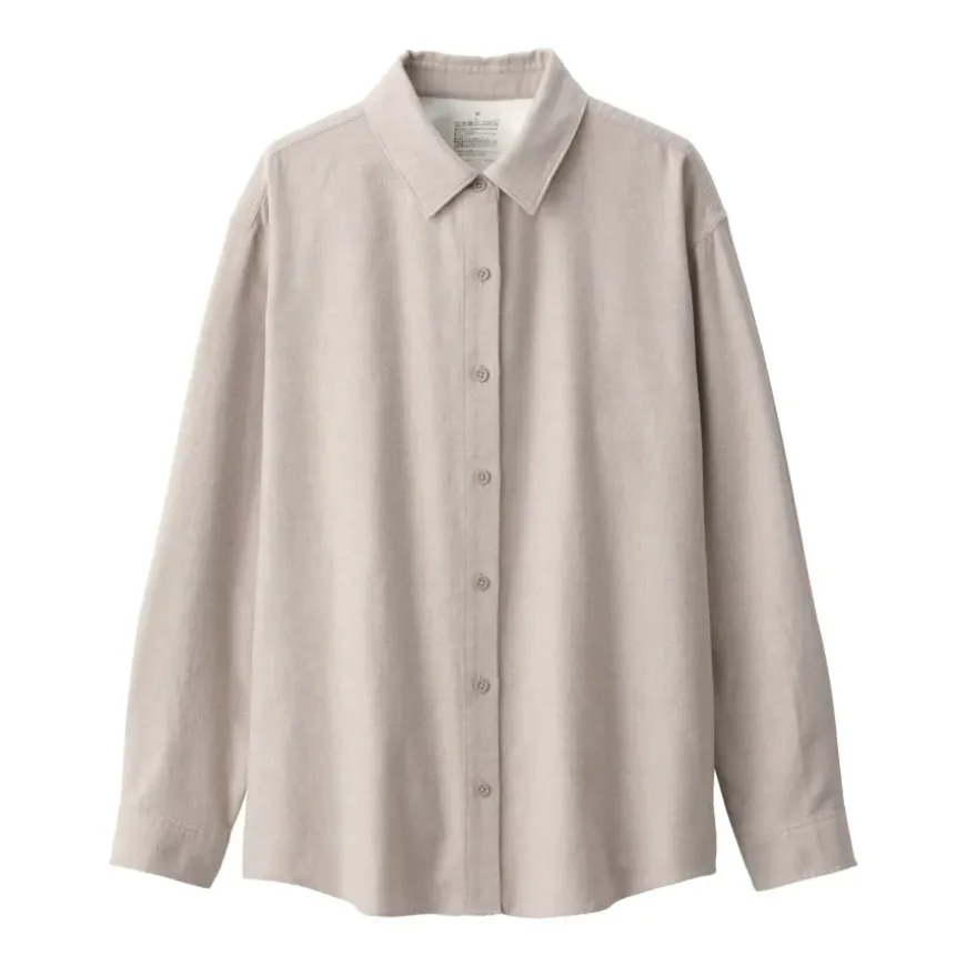 Women's Flannel Regular Collar Long Sleeve Shirt