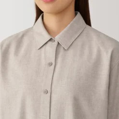Women's Flannel Regular Collar Long Sleeve Shirt