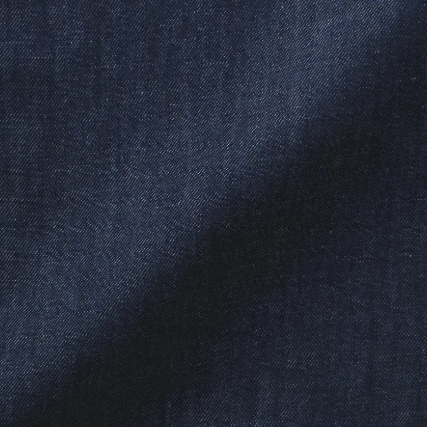 Women's Hemp Blend Denim Long Gilet