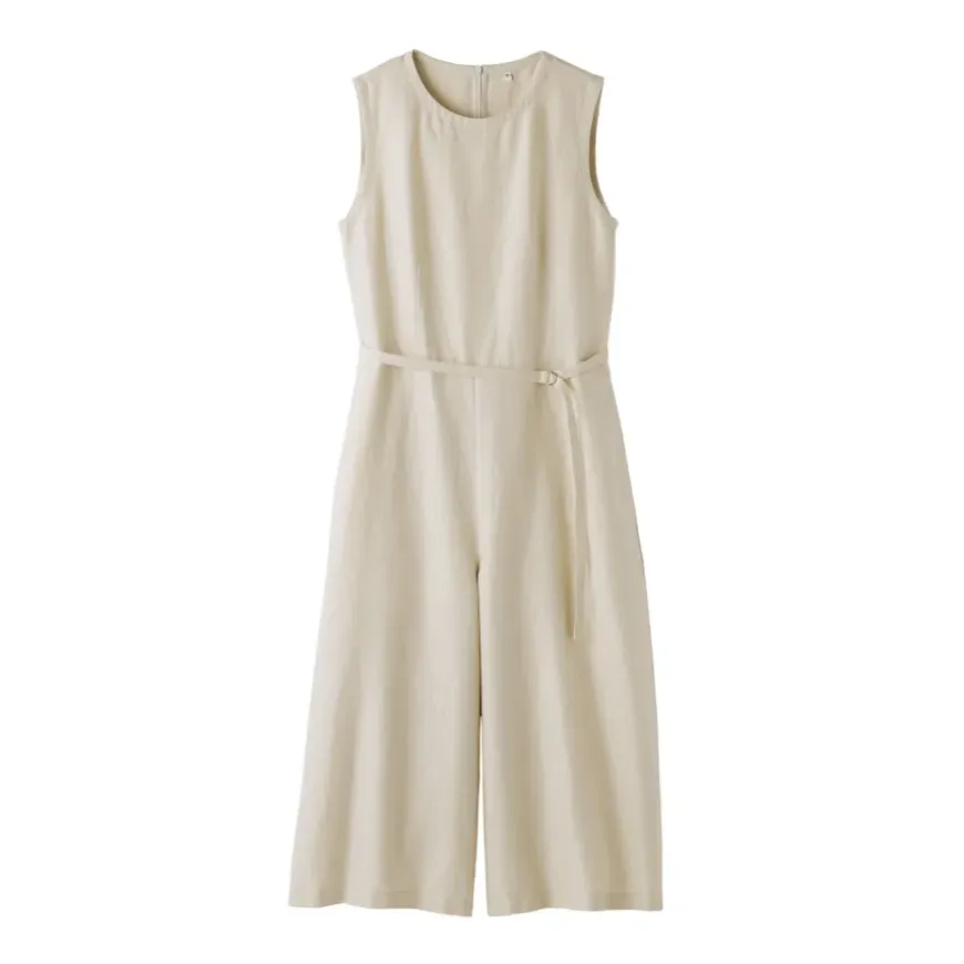 Women's Hemp Blend Twill Jumpsuit