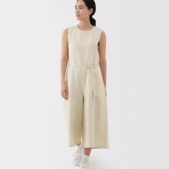 Women's Hemp Blend Twill Jumpsuit