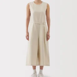 Women's Hemp Blend Twill Jumpsuit