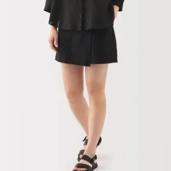 Women's Hemp Blend Twill Skort