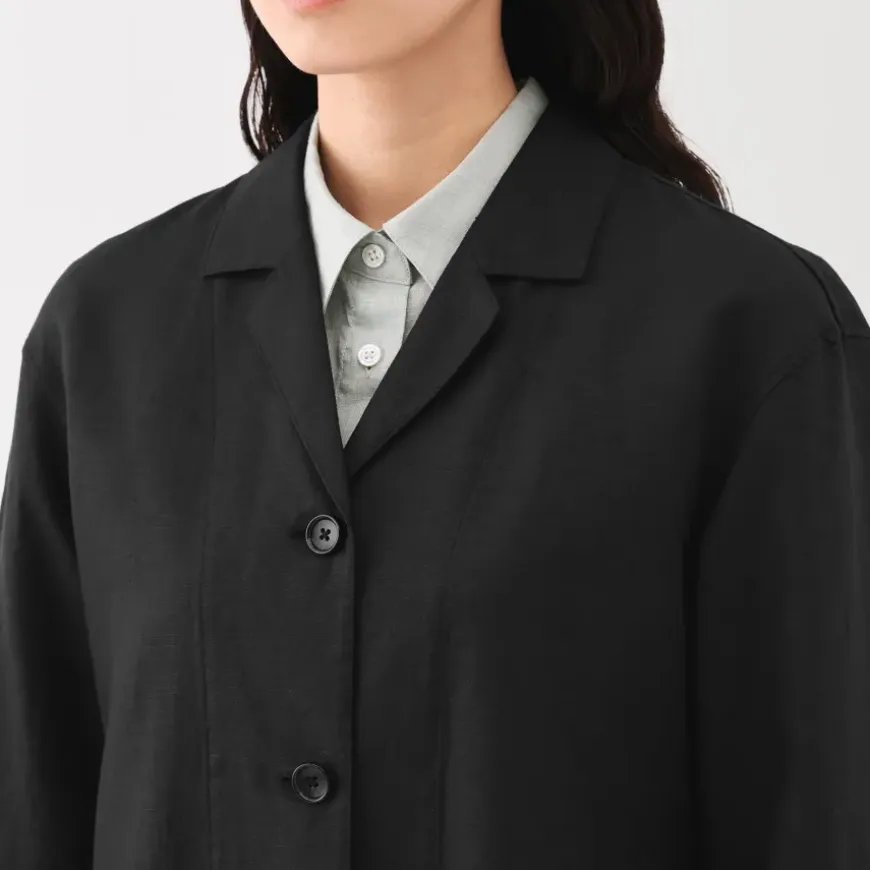 Women's Hemp Cotton Coat