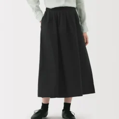 Women's Hemp Cotton Easy Long Skirt