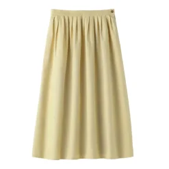 Women's Hemp Cotton Easy Long Skirt