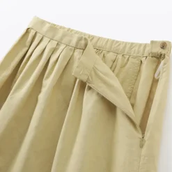 Women's Hemp Cotton Easy Long Skirt