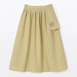 Women's Hemp Cotton Easy Long Skirt