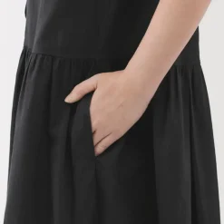 Women's Hemp Cotton Short Sleeve Dress