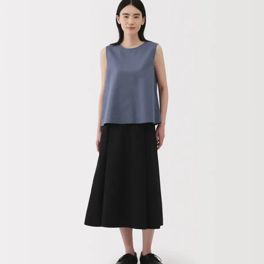 Women's Hemp Cotton Sleeveless Blouse