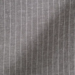 Women's Hemp Cotton Striped Easy Long Skirt