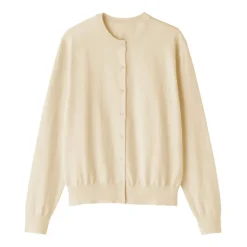 Women's High Twisted Crew Neck Cardigan