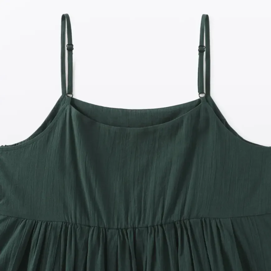 Women's High Twisted Veil Camisole Dress