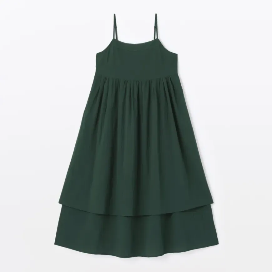 Women's High Twisted Veil Camisole Dress