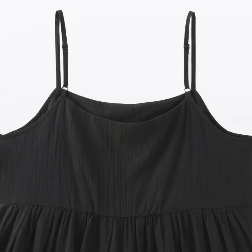 Women's High Twisted Veil Camisole Dress