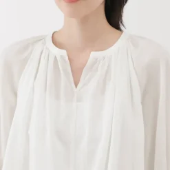 Women's High Twisted Veil Short Sleeve Blouse