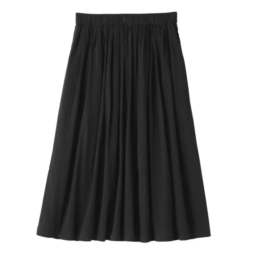 Women's High Twisted Veil Gathered Skirt