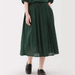 Women's High Twisted Veil Gathered Skirt