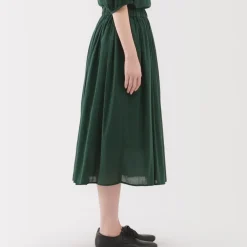 Women's High Twisted Veil Gathered Skirt