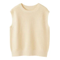 Women's High Twisted Yarn Mesh French Sleeve Sweater