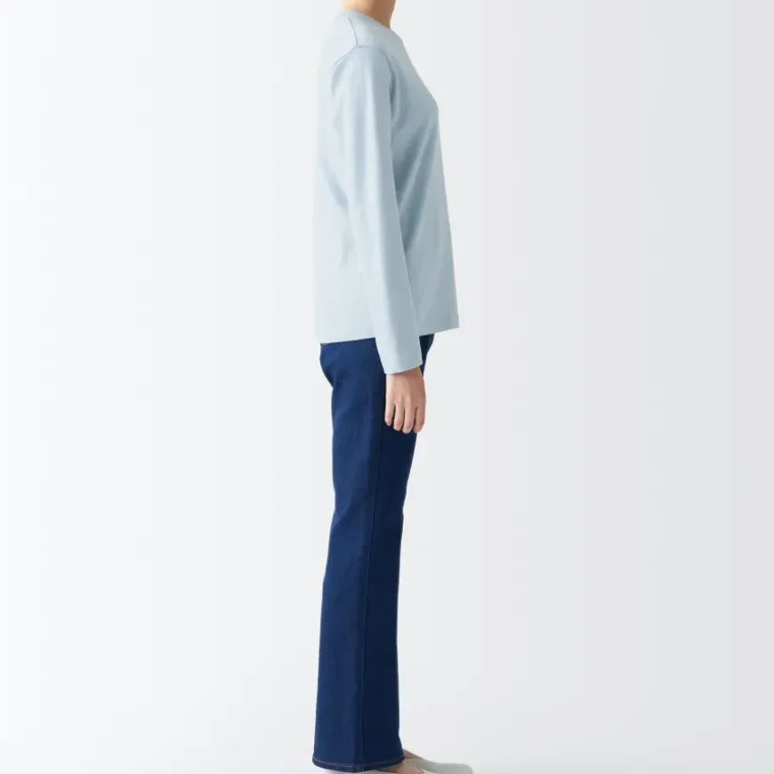 Women's Interlock Crew Neck Long Sleeve T-Shirt
