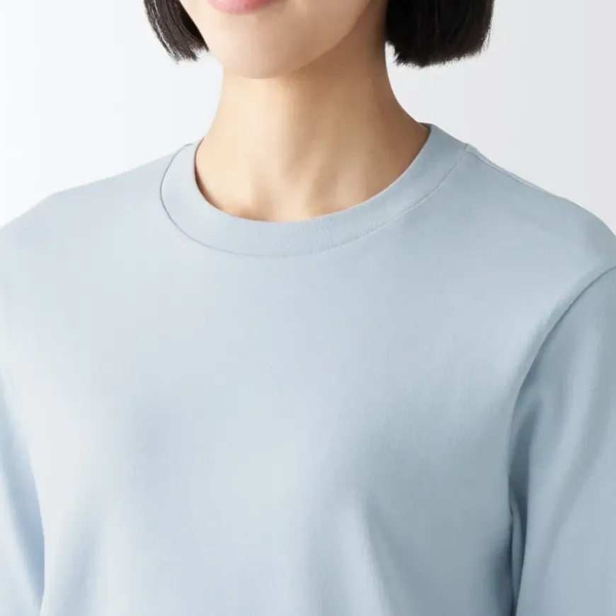 Women's Interlock Crew Neck Long Sleeve T-Shirt
