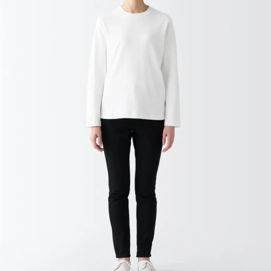Women's Interlock Crew Neck Long Sleeve T-Shirt