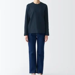 Women's Interlock Crew Neck Long Sleeve T-Shirt