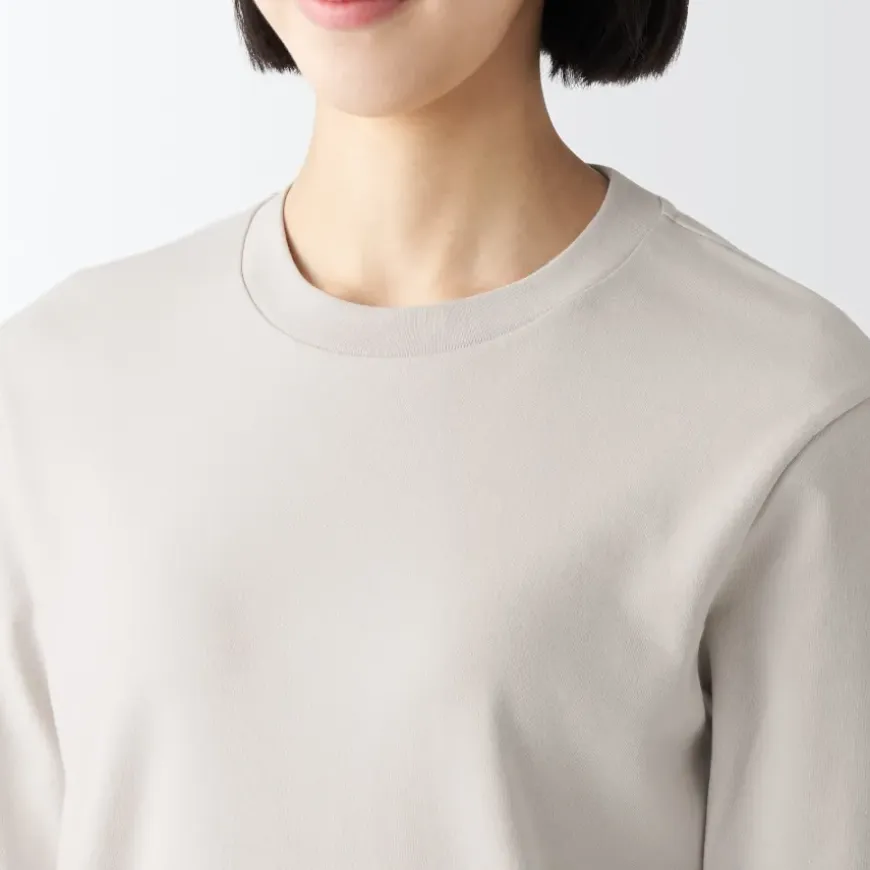Women's Interlock Crew Neck Long Sleeve T-Shirt