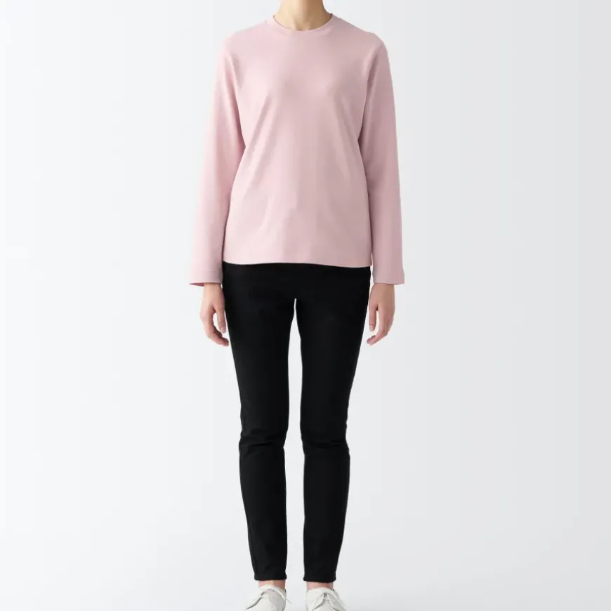 Women's Interlock Crew Neck Long Sleeve T-Shirt