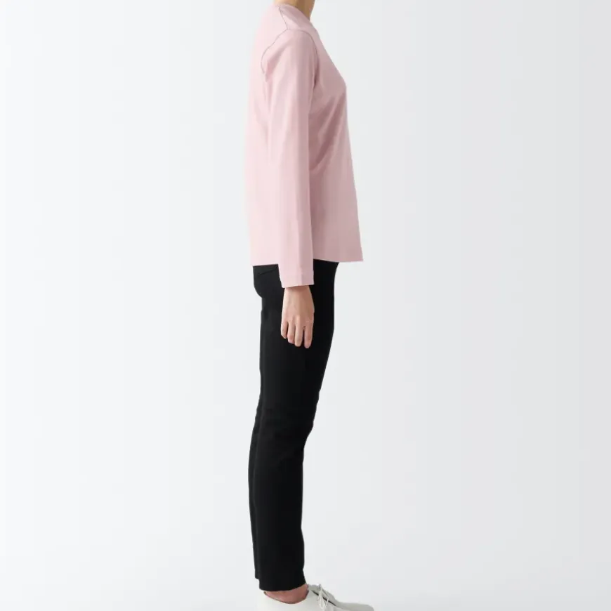 Women's Interlock Crew Neck Long Sleeve T-Shirt