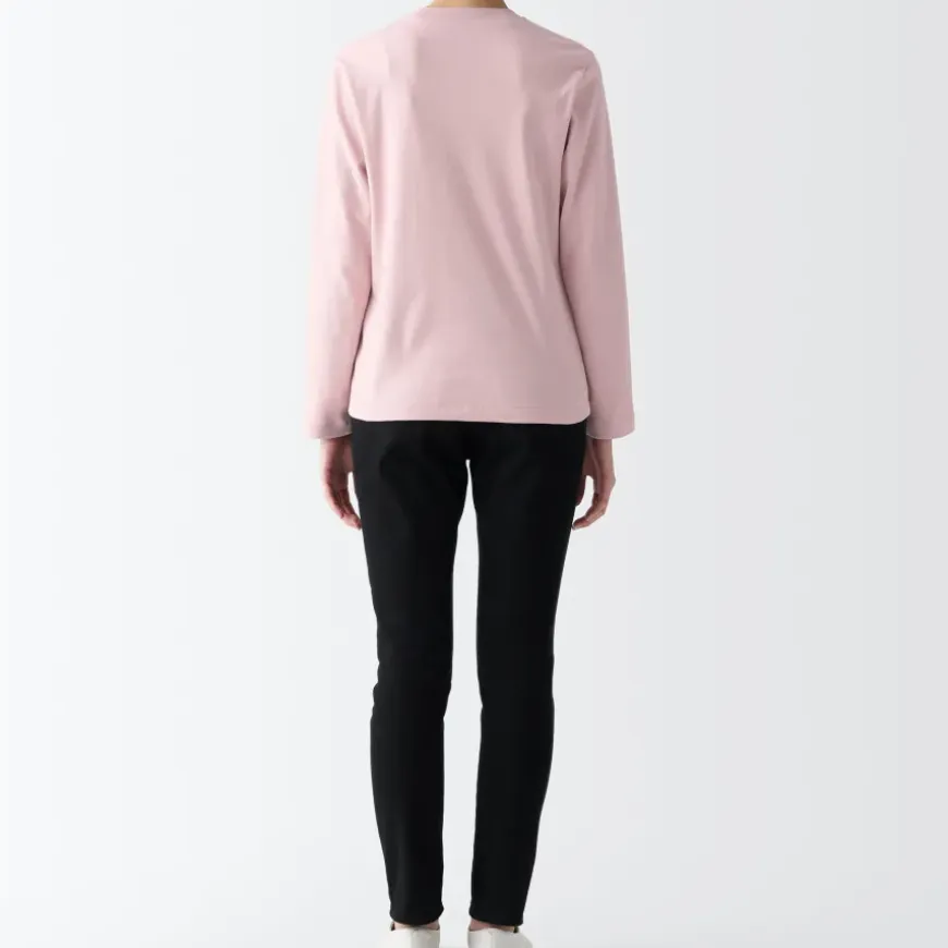 Women's Interlock Crew Neck Long Sleeve T-Shirt