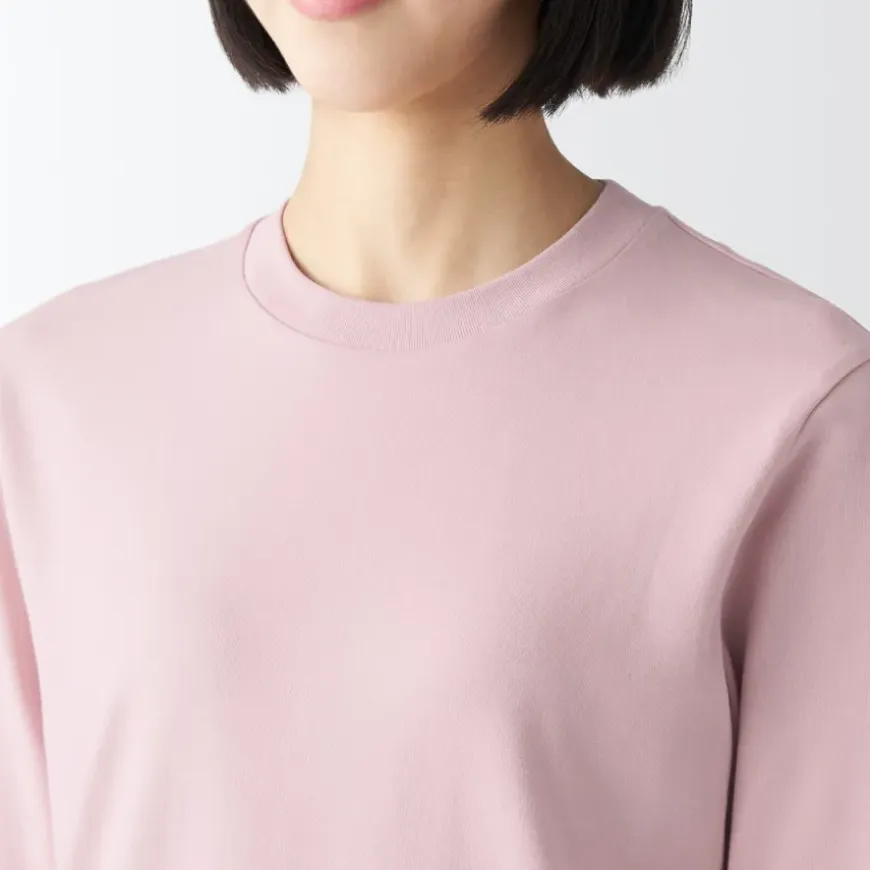 Women's Interlock Crew Neck Long Sleeve T-Shirt