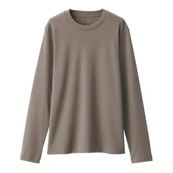 Women's Interlock Knit Crew Neck Long Sleeve T-Shirt