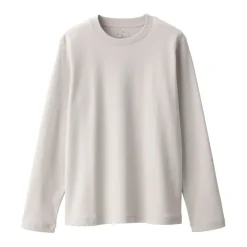Women's Interlock Knit Crew Neck Long Sleeve T-Shirt
