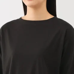 Women's Jersey Boat Neck 3/4 Sleeve T-Shirt
