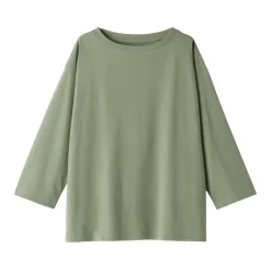 Women's Jersey Boat Neck 3/4 Sleeve T-Shirt