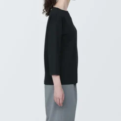 Women's Jersey Boat Neck 3/4 Sleeve T-Shirt