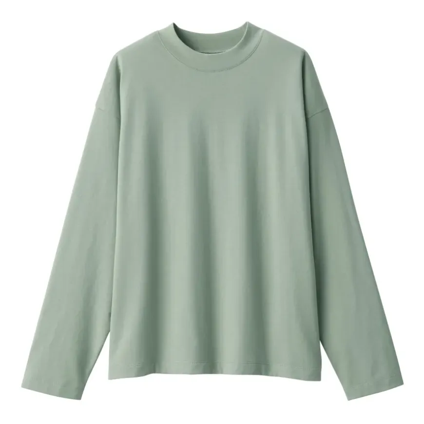 Women's Jersey Crew Neck Long Sleeve T-Shirt