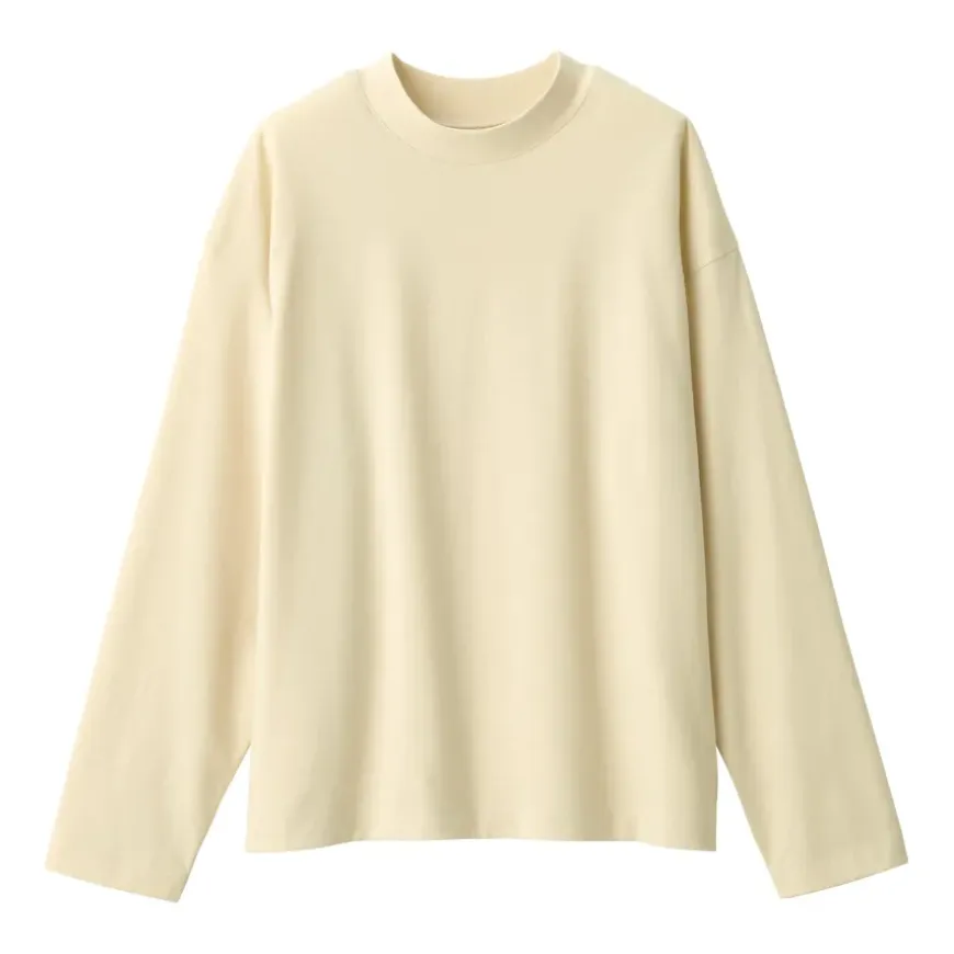 Women's Jersey Crew Neck Long Sleeve T-Shirt