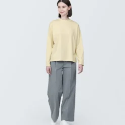 Women's Jersey Crew Neck Long Sleeve T-Shirt