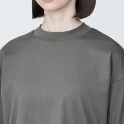 Women's Jersey Crew Neck Long Sleeve T-Shirt