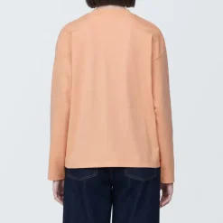 Women's Jersey Crew Neck Long Sleeve T-Shirt