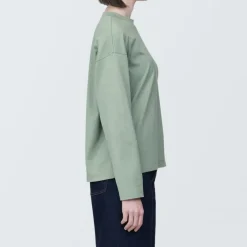 Women's Jersey Crew Neck Long Sleeve T-Shirt